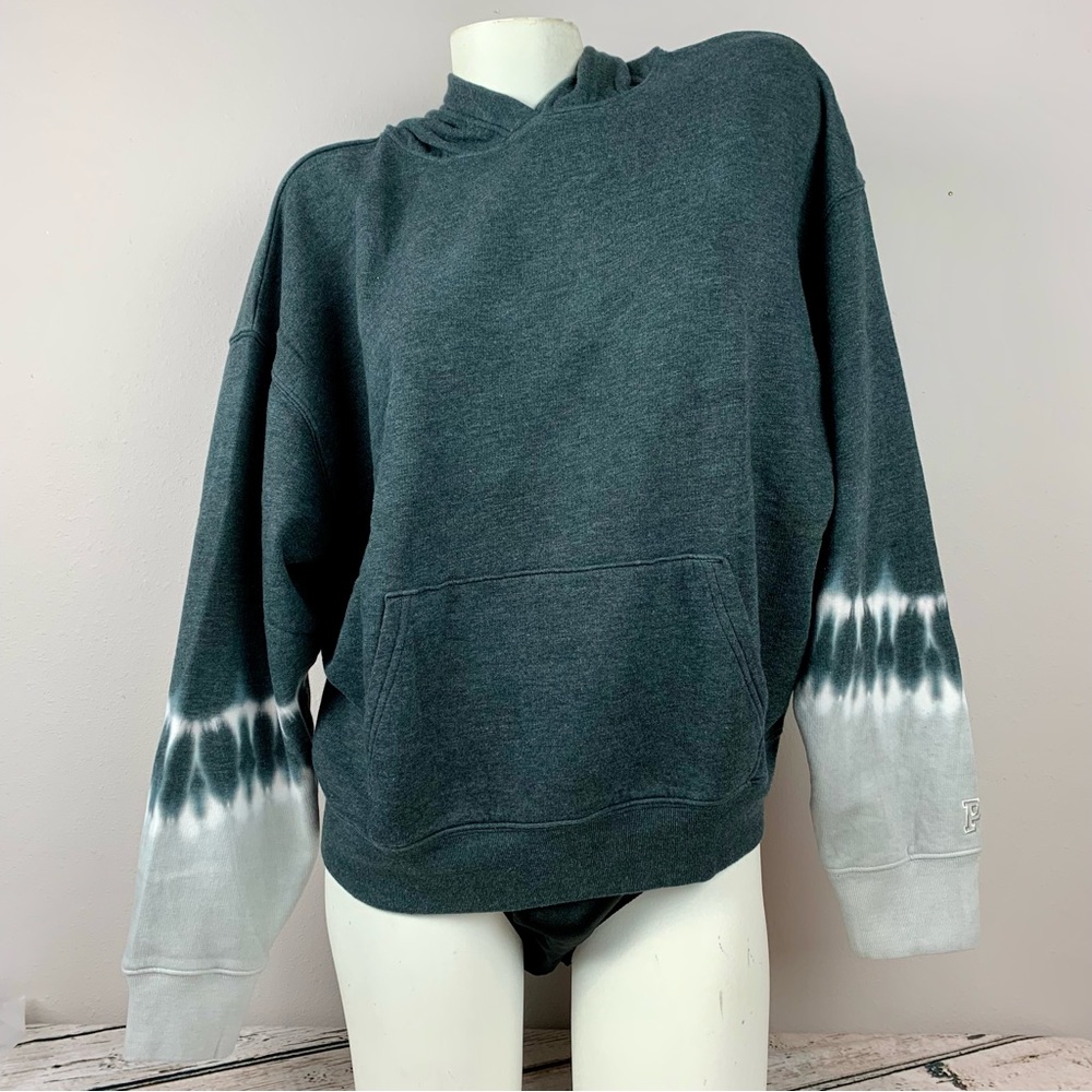 NWT XS PINK Victoria’s Secret Hoodie Tie Dye Sporty Athleisure Athletic Pullover